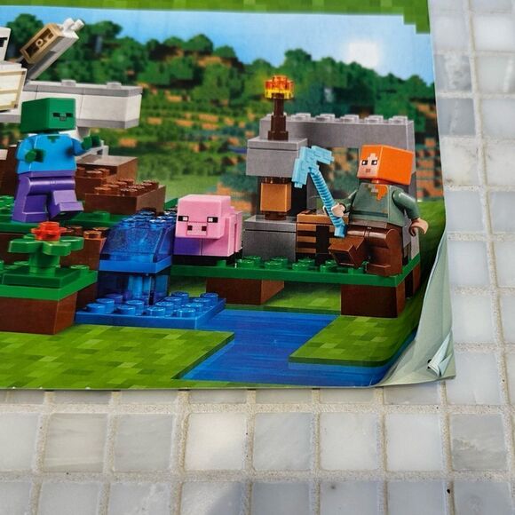 Lego Minecraft Lego Movie Instruction Manuals Lot - Picture 3 of 12